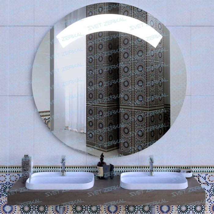 MILENA зеркало с led подсветкой в ванной