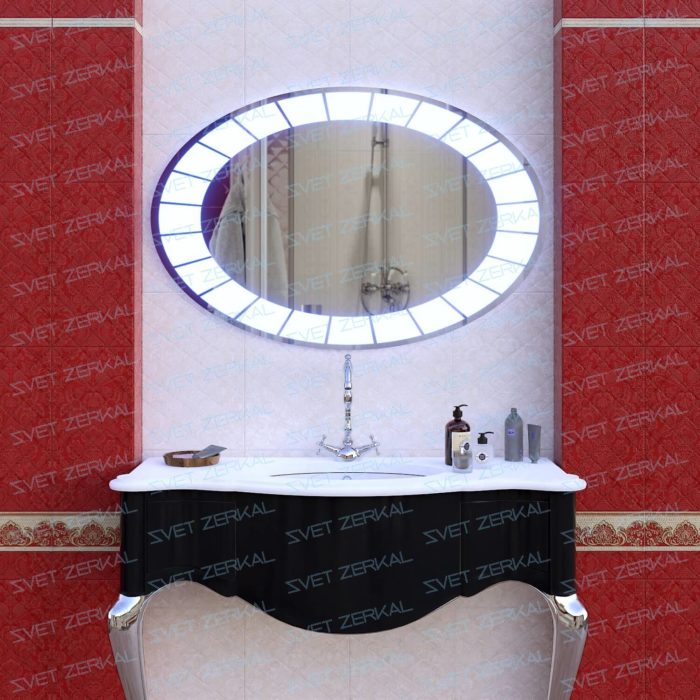 NORMA зеркало с подсветкой