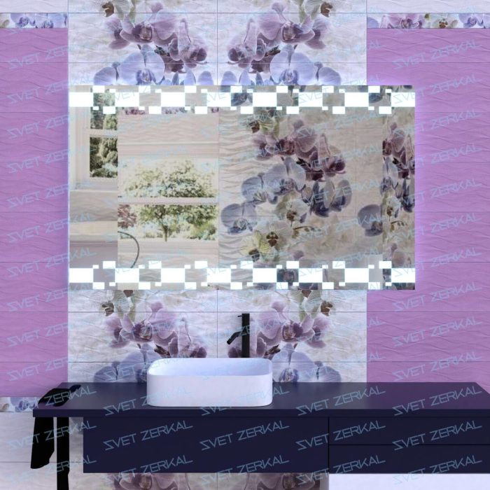 ELLA зеркало с подсветкой в комнату