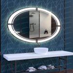 MAURA зеркало с led подсветкой в ванной