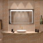 CAROL зеркало с led подсветкой в ванной