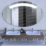 MIKI зеркало с led подсветкой в ванной