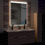 BRAVUS зеркало с подсветкой