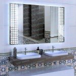 IRMA зеркало с подсветкой в комнату