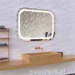 ADELE Зеркало со светодиодной подсветкой для ванной комнаты adele